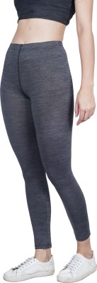 NINQ Solid Women Grey Tights