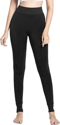 VISHNAVE FASHION Ankle Length  Winter Wear Legging(Black, Solid)