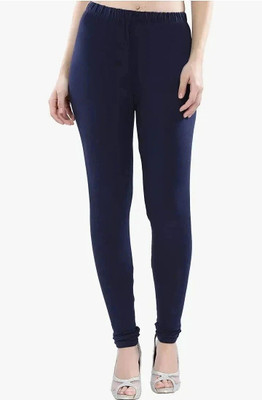 RANI FASHION Churidar  Western Wear Legging(Blue, Solid)