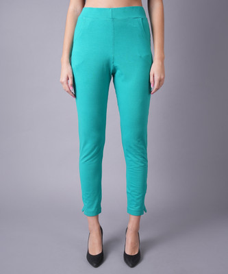fortuner Light Green Jegging(Solid)