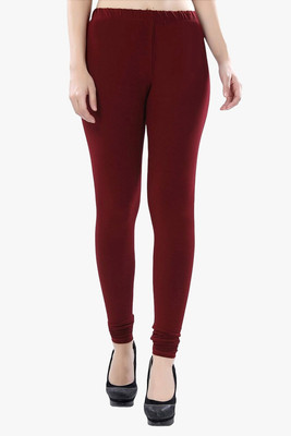 Shobha Expo Creation Ethnic Wear Legging(Maroon, Solid)