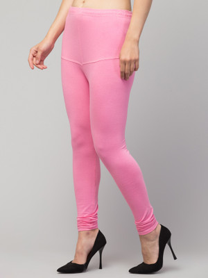 RIIPO Western Wear Legging(Pink, Solid)