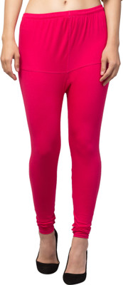 RIIPO Western Wear Legging(Pink, Solid)