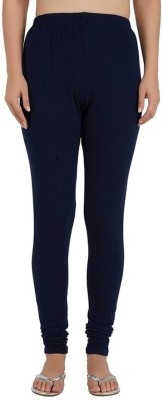 NYMEX Ankle Length  Western Wear Legging(Blue, Solid)