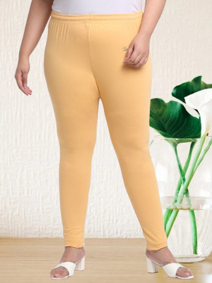 Style Access Ankle Length Western Wear Legging(Beige, Solid)