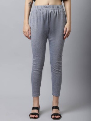 MARAMI Winter Wear Legging(Grey, Solid)