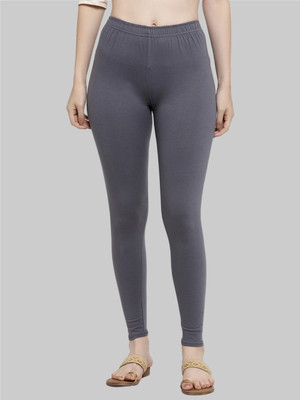 Trend Level Ethnic Wear Legging(Grey, Solid)