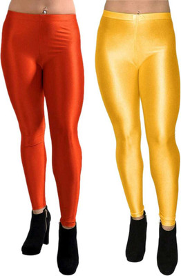 SHINERFIT Ankle Length Western Wear Legging(Multicolor, Solid)