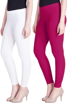 Lyra Ankle Length  Ethnic Wear Legging(Multicolor, Solid)