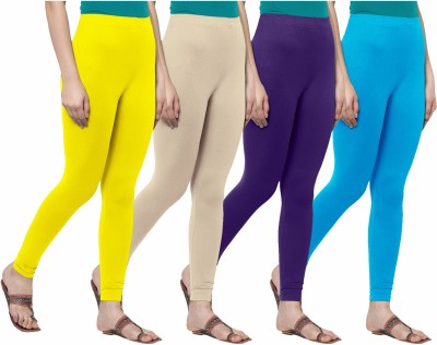 Honeylips Churidar  Western Wear Legging(Multicolor, Solid)