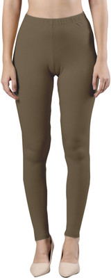 femmora Ankle Length Ethnic Wear Legging(Dark Green, Solid)
