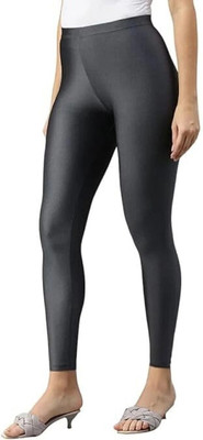 Moksh Ankle Length Western Wear Legging(Black, Solid)