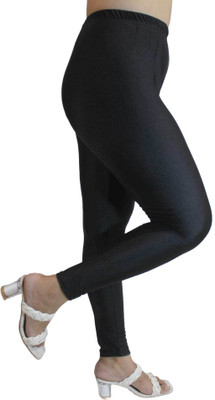 pinkshell Ankle Length  Western Wear Legging(Black, Solid)