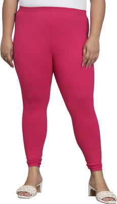 NGT Ankle Length  Ethnic Wear Legging(Pink, Solid)