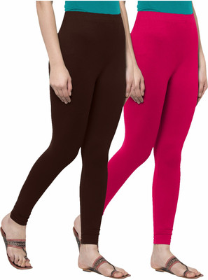 Honeylips Churidar  Ethnic Wear Legging(Multicolor, Solid)