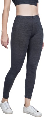 NINQ Solid Women Grey Tights