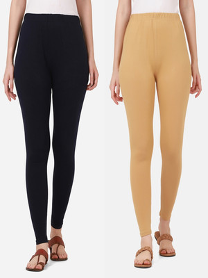 QIOA Ankle Length  Western Wear Legging(Multicolor, Solid)