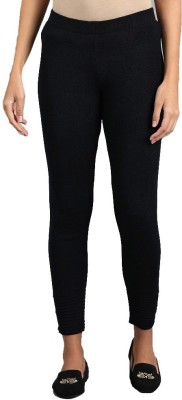 IndiaCarvan Ankle Length  Winter Wear Legging(Black, Solid)