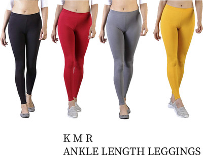 K M R Western Wear Legging(Multicolor, Solid)