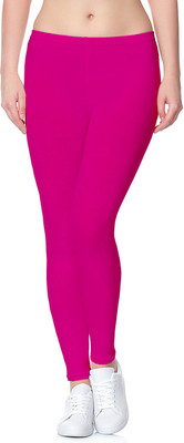 D'CLOTHZ Ankle Length Ethnic Wear Legging(Pink, Solid)