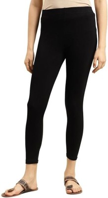 Parth Fashion Ankle Length Ethnic Wear Legging(Black, Solid)