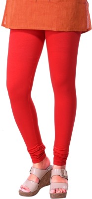 RANI FASHION Churidar  Ethnic Wear Legging(Red, Solid)