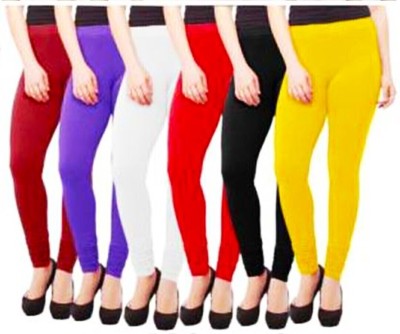 K M R GARMENTS Western Wear Legging(Multicolor, Solid)