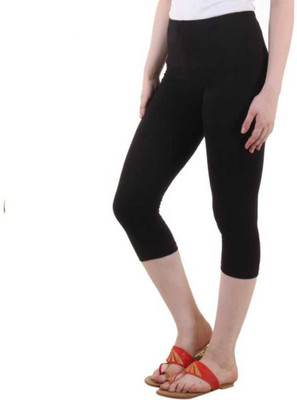 PI World Western Wear Legging(Black, Solid)