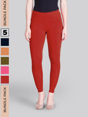 Lyra Ankle Length Ethnic Wear Legging(Multicolor, Solid)