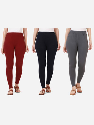 DIMPY GARMENTS Ankle Length  Western Wear Legging(Multicolor, Solid)