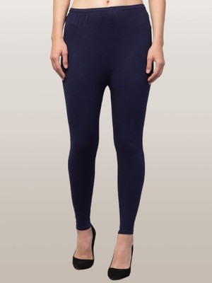 HouseOfCommon Western Wear Legging(Dark Blue, Solid)