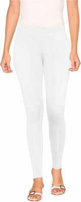 SRI CREATIONS Ankle Length  Western Wear Legging(White, Color Block)