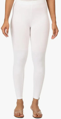 jeneric Ankle Length Western Wear Legging(Black, Solid)