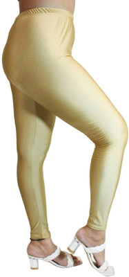 pinkshell Ankle Length  Western Wear Legging(Beige, Solid)
