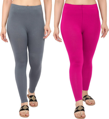 NGT Ankle Length Ethnic Wear Legging(Multicolor, Solid)