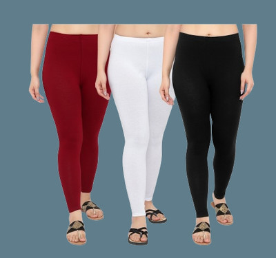 NGT Ankle Length Western Wear Legging(Multicolor, Solid)