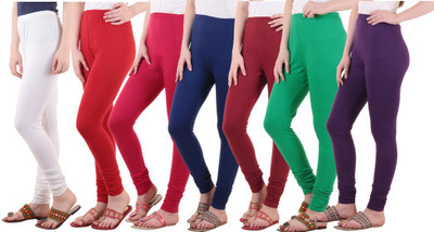 DIAZ Ethnic Wear Legging(Multicolor, Solid)