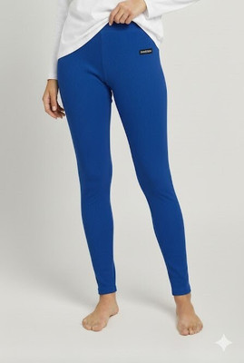 HouseOfCommon Ankle Length Ethnic Wear Legging(Blue, Solid)