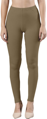 femmora Ankle Length Ethnic Wear Legging(Green, Solid)