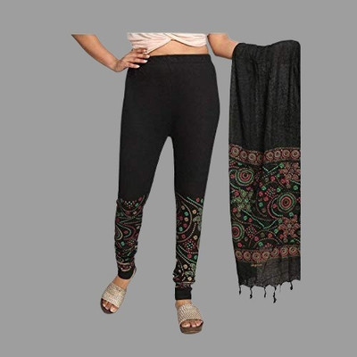 Outer Wear Ayam Exports Ankle Length  Western Wear Legging(Black, Printed)