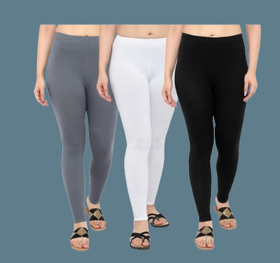 NGT Ankle Length Western Wear Legging(Multicolor, Solid)