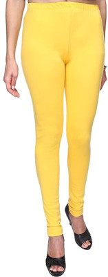 Shri Parasnath Traders Ankle Length  Ethnic Wear Legging(Yellow, Solid)