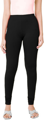 HANA Ethnic Wear Legging(Black, Solid)