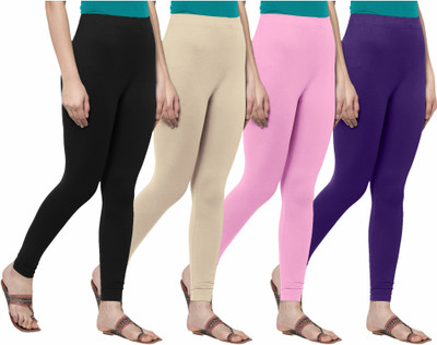 Honeylips Churidar  Ethnic Wear Legging(Multicolor, Solid)