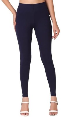 Raj Jyoti Creation Ankle Length Ethnic Wear Legging(Blue, Solid)