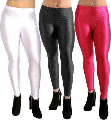 SHINERFIT Ankle Length Western Wear Legging(Multicolor, Solid)