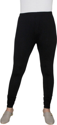 menena Ankle Length Western Wear Legging(Black, Solid)