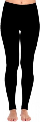 sr enterprises Ankle Length Ethnic Wear Legging(Black, Solid)