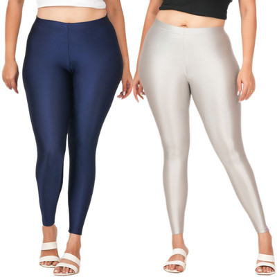 LoveiT Ankle Length Western Wear Legging(Dark Blue, Grey, Solid)