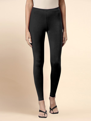 Trendmalls Ankle Length  Ethnic Wear Legging(Black, Solid)